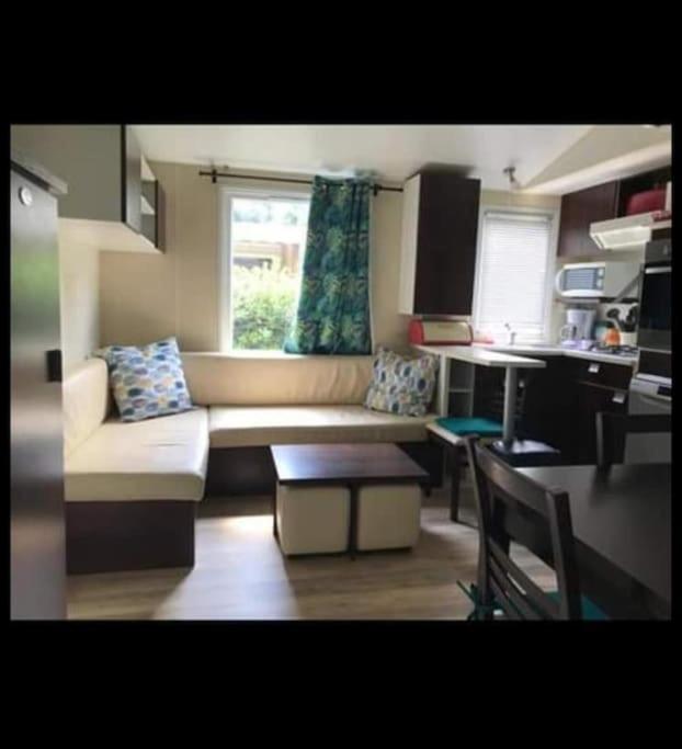 Mobil Home 4-6 Personnes Bord De Mer Argeles Sur Mer Camping Equinoxe Luaran gambar